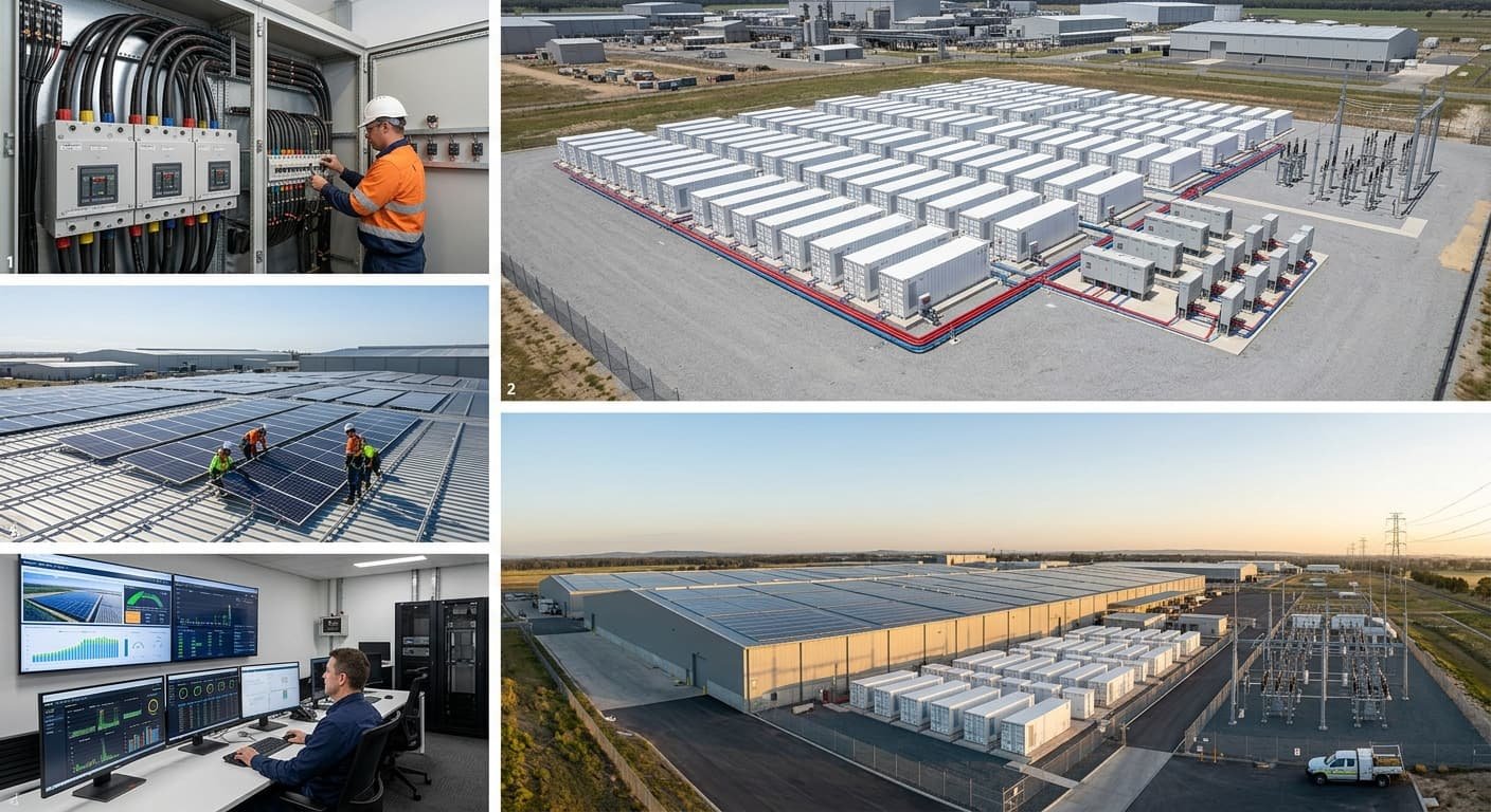 Sistemas Fotovoltaicos, instalación eléctrica y Baterias BESS